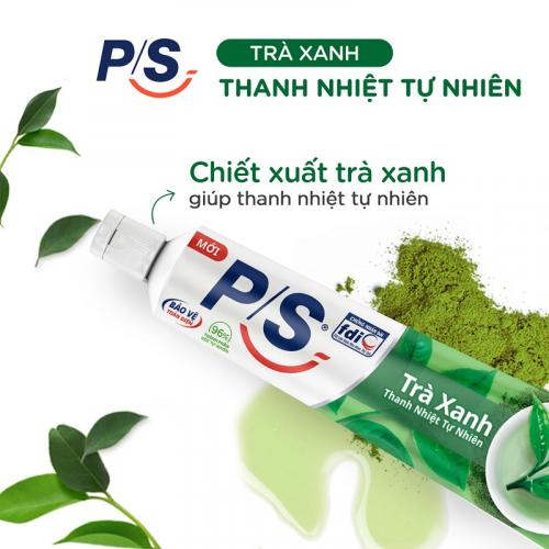 Зубная паста c зеленым чаем