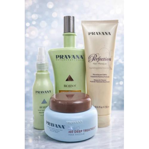 Набор для стимуляции роста волос Pravana