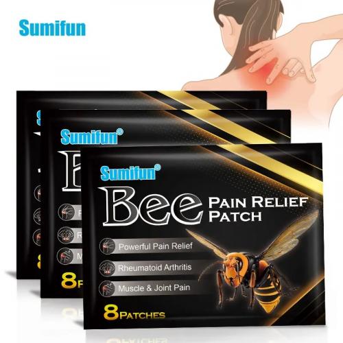 Черный пластырь с пчелиным ядом Sumifun