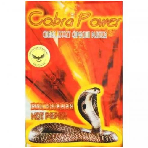 Пластырь с ядом кобры для лечения суставов Cobra Power