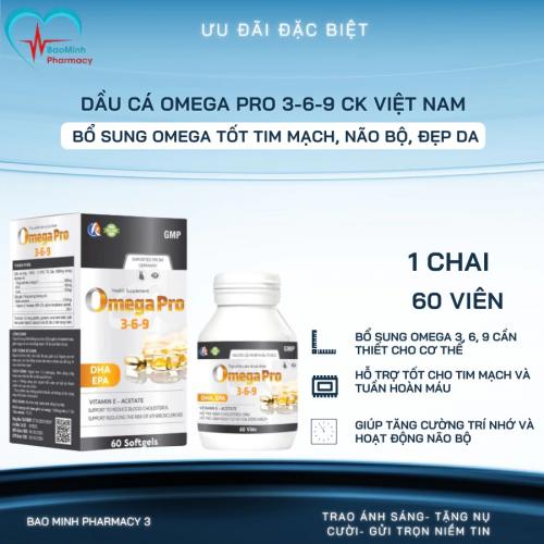 Omega Pro 3-6-9 для снижения уровня холестерина в крови