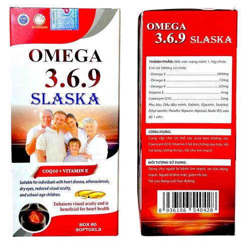 Омега 3 6 9 Slaska с витамином E