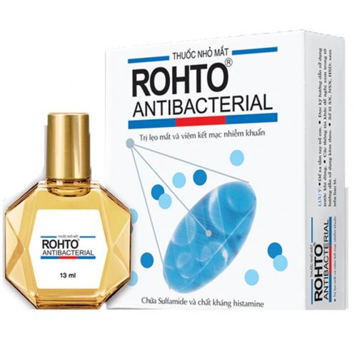 Капли Rohto Antibacterial для глаз