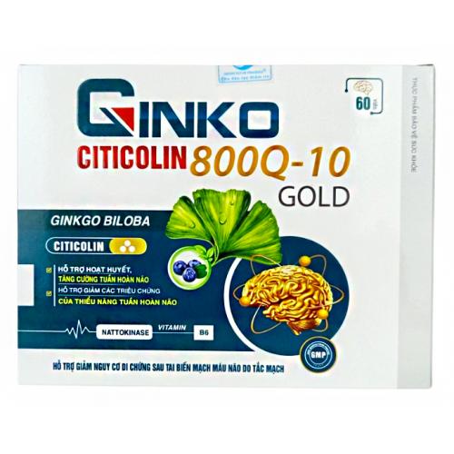 Капсулы для мозга и памяти Ginko Citicolin