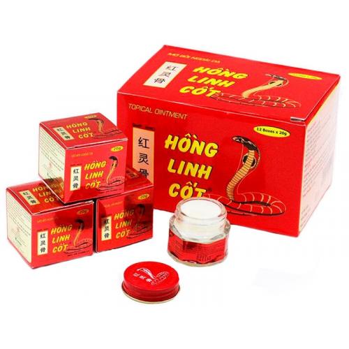 Бальзам со змеиным ядом Hong Linh Cot