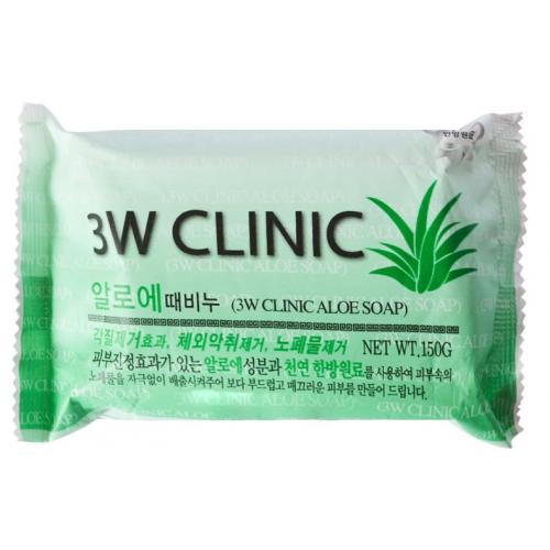 Мыло 3W Clinic с алое вера 