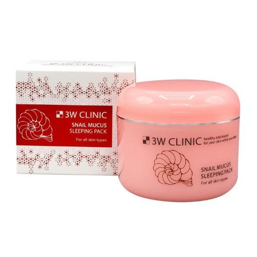 Маска для лица с улиткой 3W Clinic